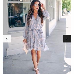 NWT Vici wrap style shirt dress